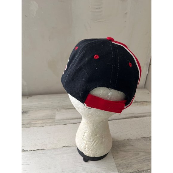 Dale Earnhardt Jr. red and black adjustable back ball cap - Picture 3 of 4